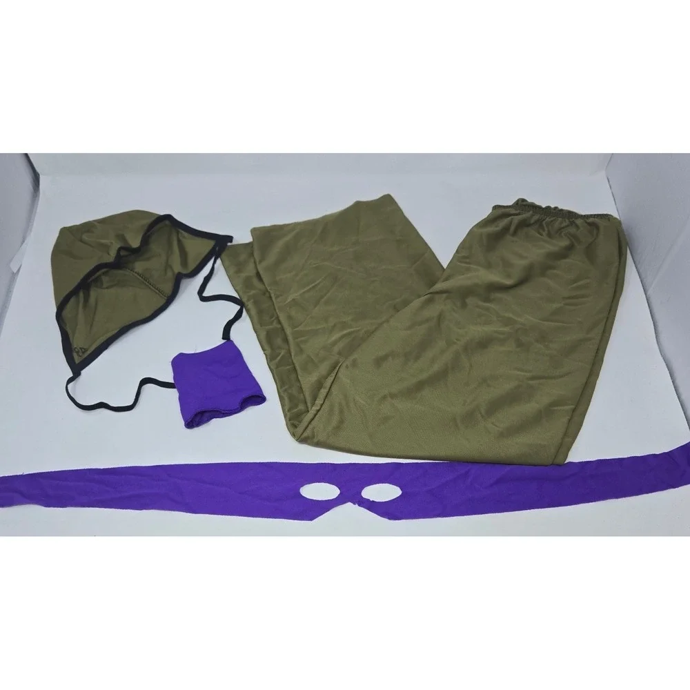 Teenage Mutant Ninja Turtles 1989 Vintage Donatello Halloween Costume Youth L